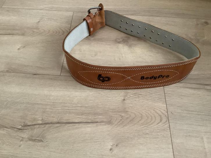BodyPro Gewichthefgordel, Sport en Fitness, Fitnessmaterialen, Gebruikt, Halterriem, Rug, Ophalen of Verzenden