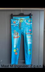 Grappige broek. Maat M, Kleding | Dames, Leggings, Maillots en Panty's, Legging, Blauw, Maat 40/42 (M), Ophalen of Verzenden