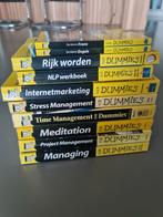 Voor Dummies Boeken Collectie - Diverse Onderwerpen, Ophalen of Verzenden, Gelezen, Niet van toepassing, Diverse