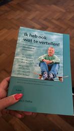 M.F. Delfos - Ik heb ook wat te vertellen!, Ophalen of Verzenden, Zo goed als nieuw, M.F. Delfos