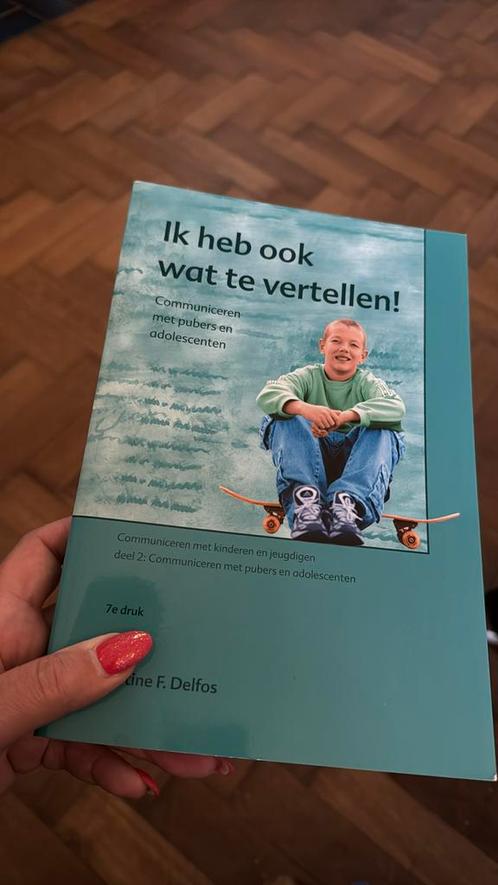 M.F. Delfos - Ik heb ook wat te vertellen!, Boeken, Wetenschap, Zo goed als nieuw, Ophalen of Verzenden