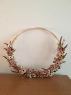Krans met Droogbloemen droogbloemen (nieuw), Huis en Inrichting, Woonaccessoires | Kransen, Ophalen of Verzenden, Nieuw