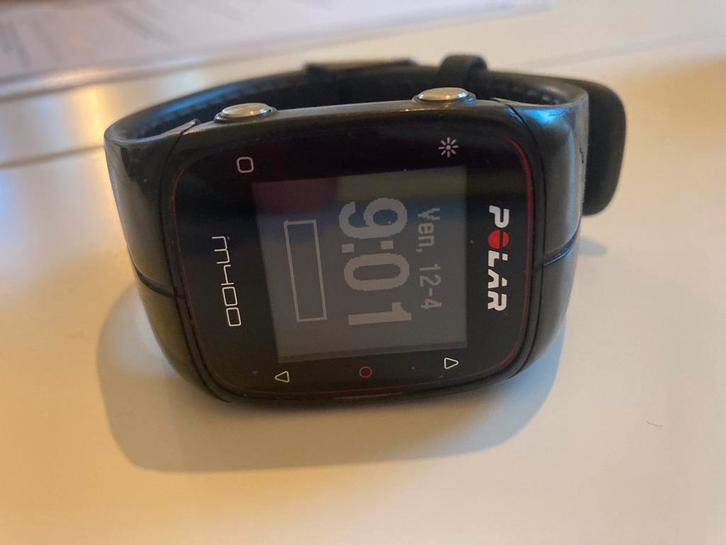 Polar M400 Sportwatch GPS hartslag sporthorloge, Sieraden, Tassen en Uiterlijk, Sporthorloges, Gebruikt, Android, Zwart, Calorieverbanding