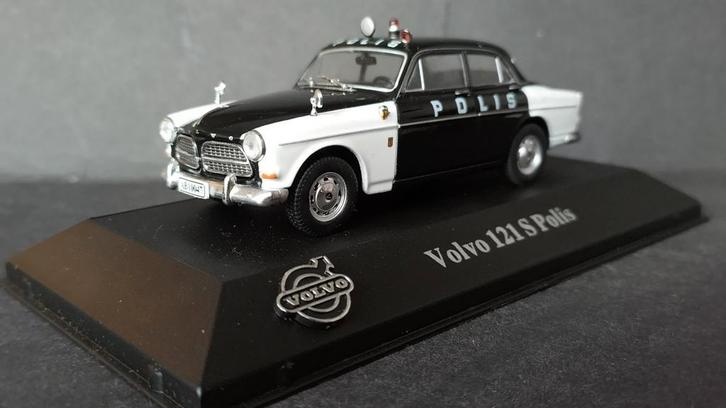Volvo 121 S Polis Sweden Amazon 1:43 Atlas Collections Pol, Hobby en Vrije tijd, Modelauto's | 1:43, Nieuw, Auto, Overige merken