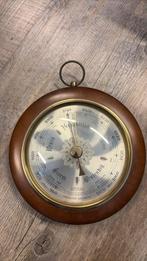 Huger Houten Barometer vintage, Audio, Tv en Foto, Weerstations en Barometers, Ophalen of Verzenden, Zo goed als nieuw