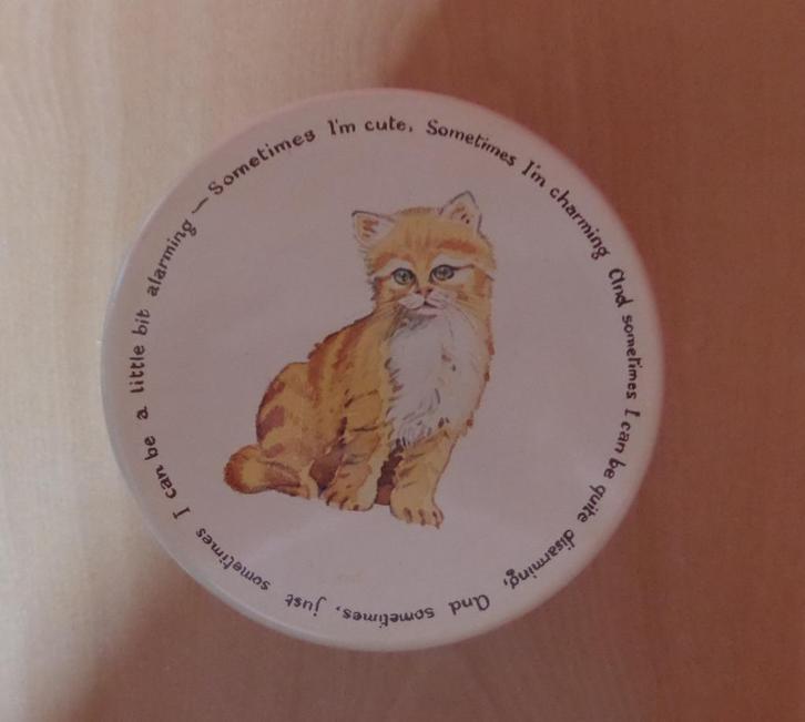 Katten Blik, Verzamelen, Blikken, Gebruikt, Overige, Overige merken, Verzenden