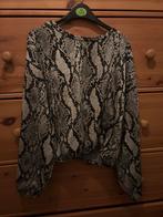 Zara Trui Slangenprint Maat L, Kleding | Dames, T-shirts, Verzenden, Maat 42/44 (L), Zo goed als nieuw, Lange mouw