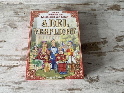 Adel Verplicht 3-6 spelers nieuw in seal [s526], Hobby en Vrije tijd, Gezelschapsspellen | Bordspellen, Zo goed als nieuw, Ophalen of Verzenden