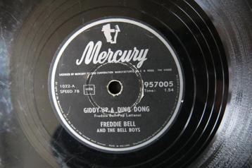 Freddie Bell Giddy-up-a ding dong 78 toeren jukebox 78rpm beschikbaar voor biedingen