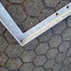 METALEN FRAME VLOERROOSTER VLOERLUIK KRUIPRUIMTE GEGALV., Ophalen of Verzenden, Gebruikt, Gietijzer