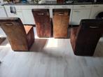 Te koop 4 eetkamerstoelen ik verkoop ze omdat ik andere heb, Huis en Inrichting, Ophalen of Verzenden, Zo goed als nieuw