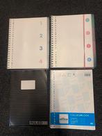 10 nieuwe A4 schriften en opbergmappen, Diversen, Ophalen of Verzenden, Nieuw