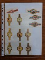 Sigarenbandjes, losse bladen, Verzenden, Gebruikt, Sigarenbandjes
