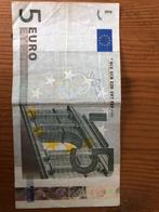 5 euro biljet uit 2002, Postzegels en Munten, Bankbiljetten | Europa | Eurobiljetten, Los biljet, Ophalen of Verzenden, 5 euro