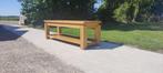 Sidetable massief eiken, Huis en Inrichting, Tafels | Sidetables, Ophalen, Zo goed als nieuw, 25 tot 50 cm, Rechthoekig