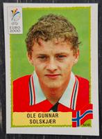 Panini sticker Ole-Gunnar Solskjaer - Noorwegen, EK 2000, Ophalen of Verzenden, Zo goed als nieuw, Buitenlandse clubs, Poster, Plaatje of Sticker