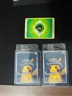 Pikachu with grey felt hat van Gogh, Ophalen of Verzenden, Nieuw, Meerdere kaarten, Foil