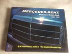 Mercedes – Benz Production Models Book 1946 -1986, Zo goed als nieuw, Robert Nitske, Mercedes, Ophalen of Verzenden