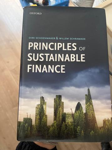 Principles of Sustainable Finance - Schoenmaker & Schramade beschikbaar voor biedingen