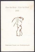 Nederland - 1955 - Kinderbedankkaart - Willem van Loon, Postzegels en Munten, Postzegels | Nederland, Verzenden, Na 1940, Gestempeld