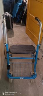 Rollator + Mand en wandelstokhouder te koop, Verzenden, Zo goed als nieuw