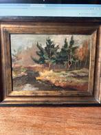 Willy Scaton 1936 olieverf impressionisme landschap, Antiek en Kunst, Kunst | Schilderijen | Klassiek, Ophalen of Verzenden