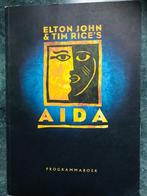 Programmaboek AIDA . musical, Verzenden, Zo goed als nieuw, Boek, Tijdschrift of Artikel