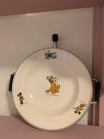 Vintage warmhoudbord disney pluto donald minnie mickey, Ophalen of Verzenden