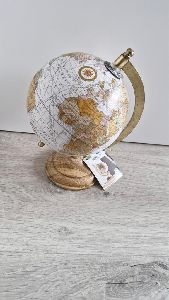 Decoratieve Wereldbol, Huis en Inrichting, Woonaccessoires | Wereldbollen, Nieuw, Ophalen of Verzenden