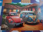 Legpuzzel Jigsaw Kever en VW bus 1000 stukjes NIEUW!!, Ophalen of Verzenden, 500 t/m 1500 stukjes, Nieuw, Legpuzzel