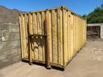 schuilhok Haakarm afzetzeecontainer 20FT, Stalling, 4 paarden of pony's of meer