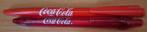 2x Coca Cola pen, Verzamelen, Ophalen of Verzenden, Gebruikt, Balpen, Overige merken