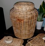 Riviera Maison RM rattan ginger basket, Huis en Inrichting, Ophalen, Zo goed als nieuw, Rond, Riet