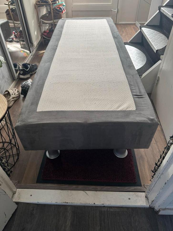 2 Boxsprings 70x200 cm - Goede Staat!, Huis en Inrichting, Slaapkamer | Bedden, Gebruikt, Eenpersoons, 70 cm of minder, 200 cm
