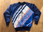 Agu sport vintage wollen fietsjack met achterzakken 80% wol, Gebruikt, Agu, Ophalen of Verzenden, L