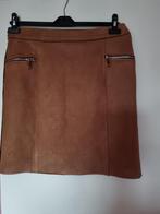 Suede camel rokje maat M, Kleding | Dames, Rokken, Maat 38/40 (M), Bruin, Ophalen of Verzenden, Gedragen