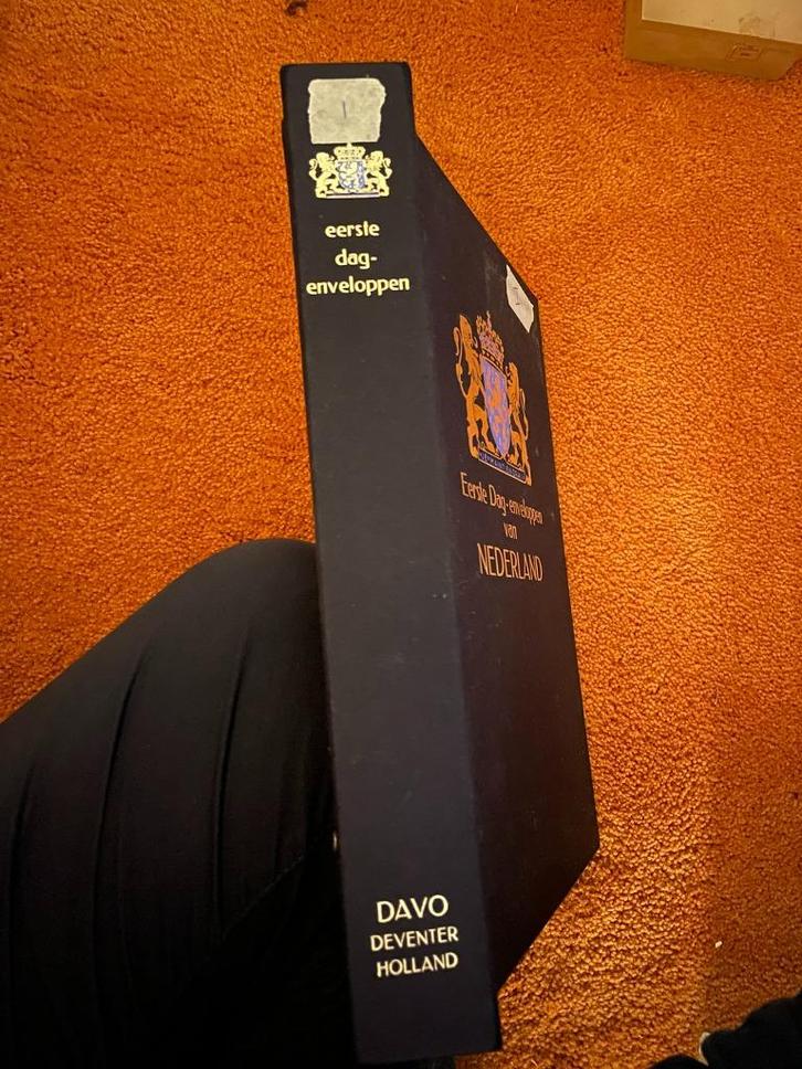 Eerste dag enveloppen nr. 427 - 541 in Davo map hoog blauw, Postzegels en Munten, Postzegels | Eerstedagenveloppen, Onbeschreven