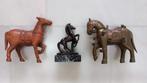 Drie paarden decoratie, Ophalen