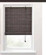 Rolgordijn bamboe, Huis en Inrichting, Stoffering | Gordijnen en Lamellen, Ophalen, Bruin, Bamboe, 150 tot 200 cm