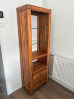 Vitrinekast, Huis en Inrichting, Kasten | Vitrinekasten, Ophalen, 50 tot 100 cm, Zo goed als nieuw, 150 tot 200 cm