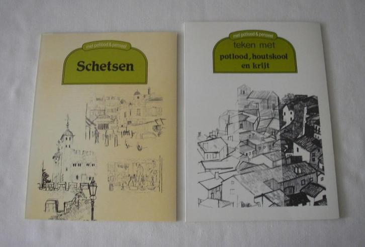 Gaade – “met potlood & penseel" (Hans Schwarz) (3 boeken), Boeken, Hobby en Vrije tijd, Zo goed als nieuw, Tekenen en Schilderen