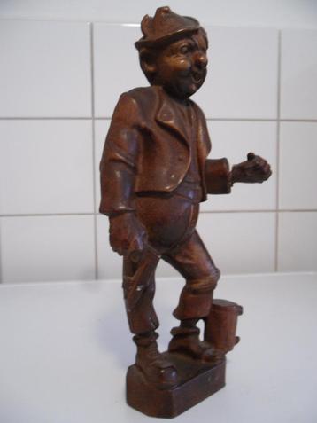 Exclusief houten houthakkers/rover beeld -->  Handgesneden beschikbaar voor biedingen