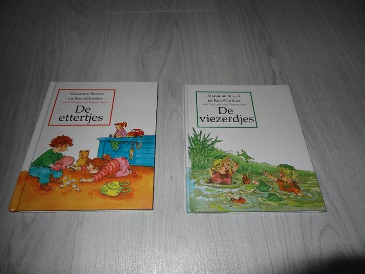 De Viezerdjes en de Ettertjes - Marianne Busser en Ron Schrö, Boeken, Kinderboeken | Jeugd | onder 10 jaar, Zo goed als nieuw