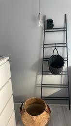 Decoratieladder zwart metaal, Huis en Inrichting, Woonaccessoires | Overige, Ophalen, Zo goed als nieuw
