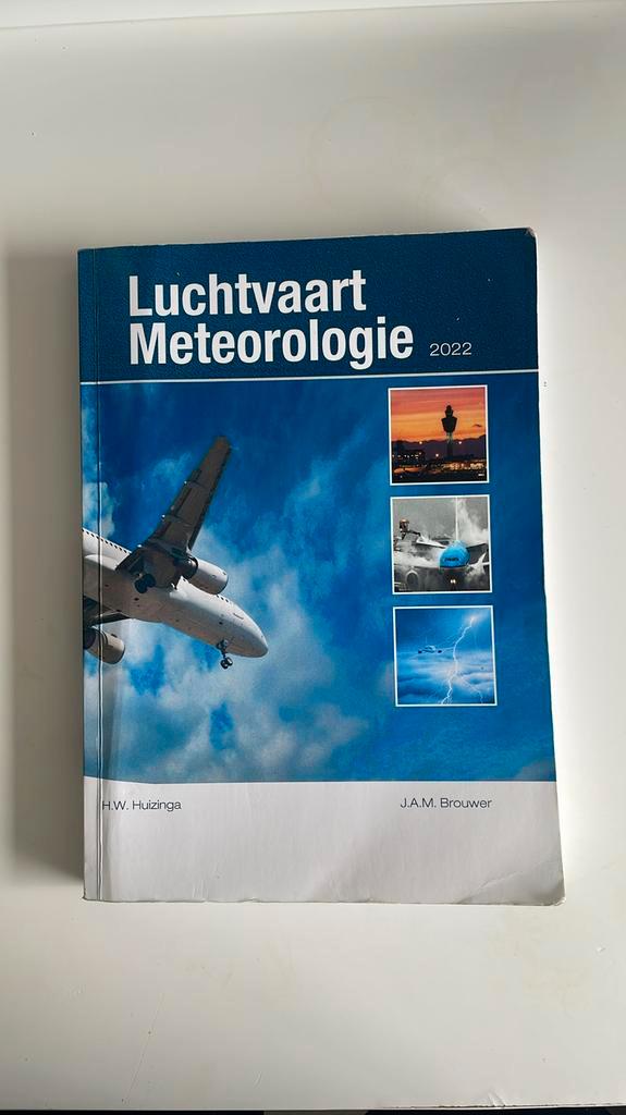 J.A.M. Brouwer - Luchtvaart Meteorologie (2022), Boeken, Schoolboeken, Zo goed als nieuw, Nederlands, Overige niveaus, Ophalen