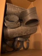 Ventilatiebuizen + hulpstukken – 15 cm & 18 cm, Ophalen of Verzenden, Zo goed als nieuw, Minder dan 2 meter, Overige typen