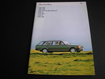 Mercedes-Benz T-modellen W123, juni 1981 beschikbaar voor biedingen