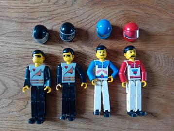 4 lego technic figure poppetjes vintage beschikbaar voor biedingen