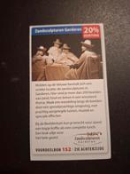 Zandsculpturen Garderen 20% korting, Drie personen of meer, Kortingsbon, Overige typen