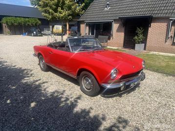 Fiat 124 1600 Sport Spider beschikbaar voor biedingen